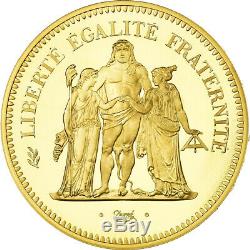 #980167 Monnaie, France, Hercule, 50 Francs, 1977, Paris, Piéfort, FDC, Or
