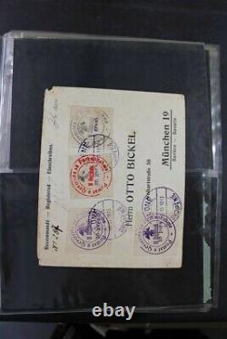 ALBANIA Covers 1913-90's FDC Postal Cards Rare Stamp Collection