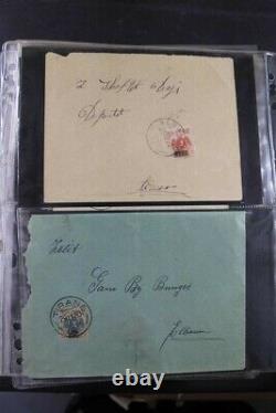 ALBANIA Covers 1913-90's FDC Postal Cards Rare Stamp Collection
