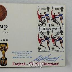ALF RAMSEY Signed First Day Cover WORLD CUP Special Commemorative Issue FDC 1966