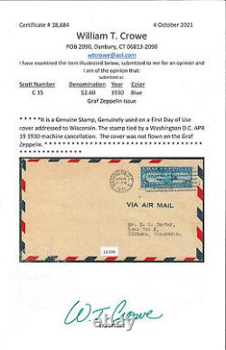 Air Mail Covers C14 cover & C15 cover FDC C15 stamp is superb (TJ 10/19)