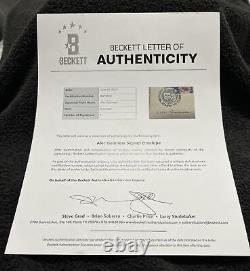 Alec Guinness Signed Autographed 1982 First Day Cover Obi Wan Kenobi BECKETT LOA