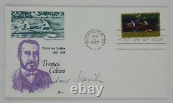 Andrew Stasik Signed 1967 First Day Cover FDC Honoring Thomas Eakins