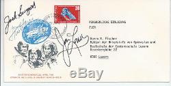 Apollo 13 autographed FDC Jack Swigert astronaut James Lovell