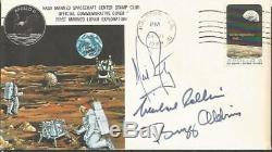 Apollo XI Insurance cover FDC signed Neil Armstrong, Buzz Aldrin & Collins WD121