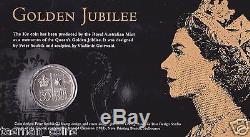 Australia 2002 Queen Elizabeth 2 Golden Jubilee Accession PNC/FDC