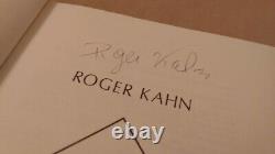 Autograph Roger Kahn Boys Of Summer Book Signed Baseball Cachet Rachel Robinson