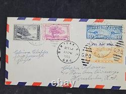 Awesome 4 Sig of orig 7 passengers 1936 China Clipper First Passenger Flight FDC