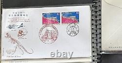 BEAUTIFUL JAPAN FIRST DAY COVER COLLECTION FDC, 95+ all different, from 1971-81