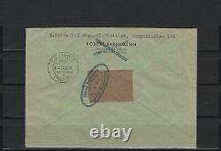 BRD 1951, Nr 143-146 auf FDC Einschreibe-Ersttagsbrief 23.10.1951 mit Fotobefund