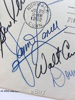 BUZZ ALDRIN James LOVELL Gene CERNAN Autograph Signed FDC Apollo 11