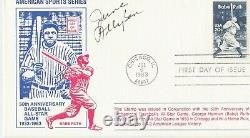 Babe Ruth Envelope First Day Of Issue Cover Signed Autographed June Allyson