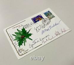 Beatles Associates Signed IOM 1st Day Cover 1982 (Neil Aspinall Cynthia Lennon)