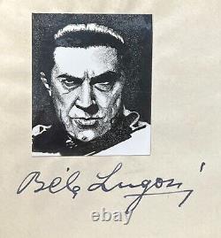 Bela Lugosi Signed Autographed Halloween Dracula First Day Cover JSA LOA