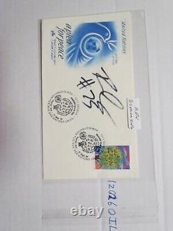 Ben Simmons Signed First Day Cover envelope