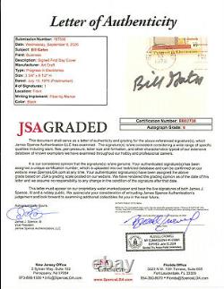 Bill Gates signed First Day Cover Cachet JSA AUTO GRADE 9 Microsoft BOLD Z234