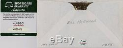 Bill McGowan, HOF Umpire, Cut Large Cut Signature on First Day Cover, SGC Auth