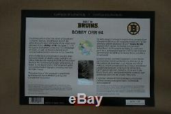 Bobby Orr Print NHL Boston 2014 Signed & Numbered Canada Post Fdc Stamp Rare