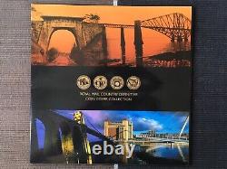 Bridges Definitive Coin Cover Collection £1 pound FDC PNC Royal Mint Mail folder