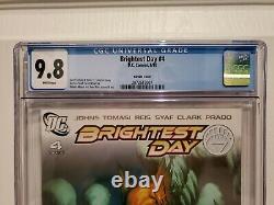 Brightest Day #4 (2010) Reis Variant Cover, 1st Aqualad, Johns, CGC 9.8 NM/MT
