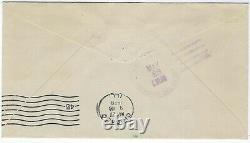 C10a SINGLE 1st DAY OF ISSUE MAY 26 1928 ON AIRMAIL COVER TO CHICAGO RARE Q37