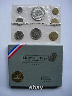 COFFRET 1972 FRANCE MONNAIE DE PARIS FLEUR DE COIN FDC BU 10 F HERCULE Argent R