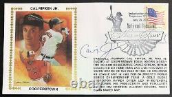 Cal Ripken Jr Authenticated Autograph Hall of Fame Gateway Stamp Envelope