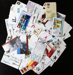 Canada Stamps Lot of 197 Modern Color First Day Covers FDCs