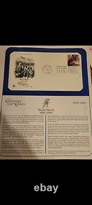 Celebrating the 20th Century First Day Covers Stamp Collection Complete Set PCS