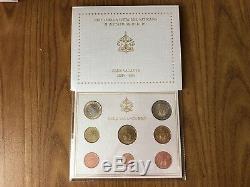 Citta' Del Vaticano Serie 8 Monete Euro 2005 Sede Vacante Fdc Subalpina