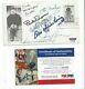 Cleveland Browns NFL Football Hall of Famers Autographed FDC PSA (7) Jim Brown