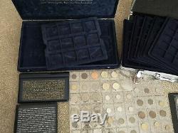 Coin Collection Bulk, Silver Proofs, Stamp Coin Cover, FDC, Display Cases Etc