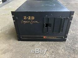 Cromemco Z2D Z-2D S100 Computer Chassis with ZPU TU-ART 4x 16K RAM 4FDC Cards