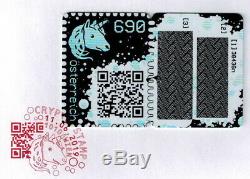 Crypto Stamp BLUE BLAU Österreich Austria 2019 FDC Ersttagsbrief Ethereum ETB