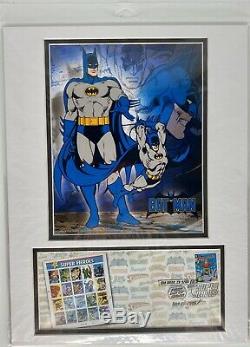 DC Comics Matted Stamps USPS 1st Day Issue 2006 SAN DIEGO COMIC CON (Set of Ten)