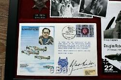 DOUGLAS BADER ### ww2 British charismatic fighter ace signed fdc in display