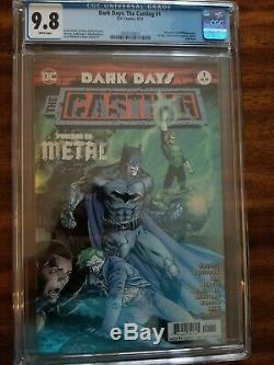 Dark Days The Casting #1 CGC 9.8 1st appearance Batman who laughs Foil Cover