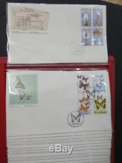 EDW1949SELL CANADA Beautiful FDC collection in 8 White Ace cover album. All VF