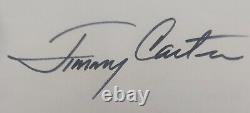 Early Jimmy Carter Signed Franklin Roosevelt First Day Cover