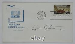 Edward Stasack Signed 1962 First Day Cover FDC Honoring Winslow Homer
