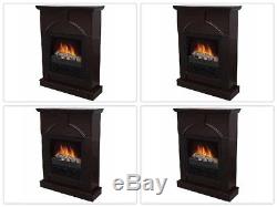 Electric Fireplace Heater Wood TV Stand Entertainment Center Media Console NEW