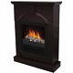 Electric Fireplace with 26 Mantle Dark Chocolate NEW 3,750 BTUs 1250W Output