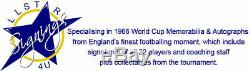 England 1966 World Cup FDC Bobby Moore Signed all 11 Banks Ball Charlton COA