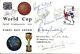 England 1966 World Cup FDC Signed Bobby Moore Alan Ball Hunt Peters Charlton &1