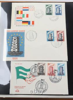 Europa Union CEPT 1956 bis 2001 Spezial-Sammlung, Kleinbogen, FDC usw. 26 Al