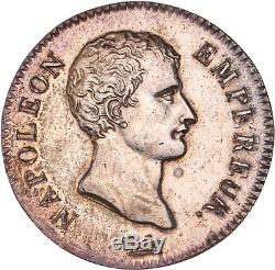Exceptionnel 2 Francs AN12 A Paris Napoléon Empereur à l'état de frappe FDC