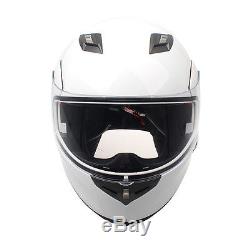 FDC Bluetooth Helmet Motorcycle Flip Up Dual Visor Full Face intercom DOT 6Color
