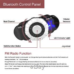 FDC Bluetooth Integrated Modular Flip Up Dual Visor Full Face Motorcycle Helmet