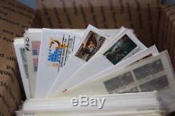 FDC LOT of 350+ Cover Craft Cachets No Dups 1964-87 Some Combos/Plate Blocks
