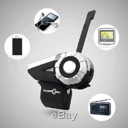 FDC T-REX 8Riders Bluetooth Communication System BT Motorcycle Intercom Headset